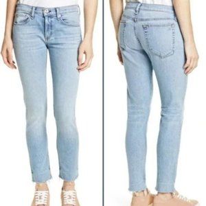 NWT Rag & Bone Dre Low-Rise Ankle Slim Boyfriend Jeans | 30